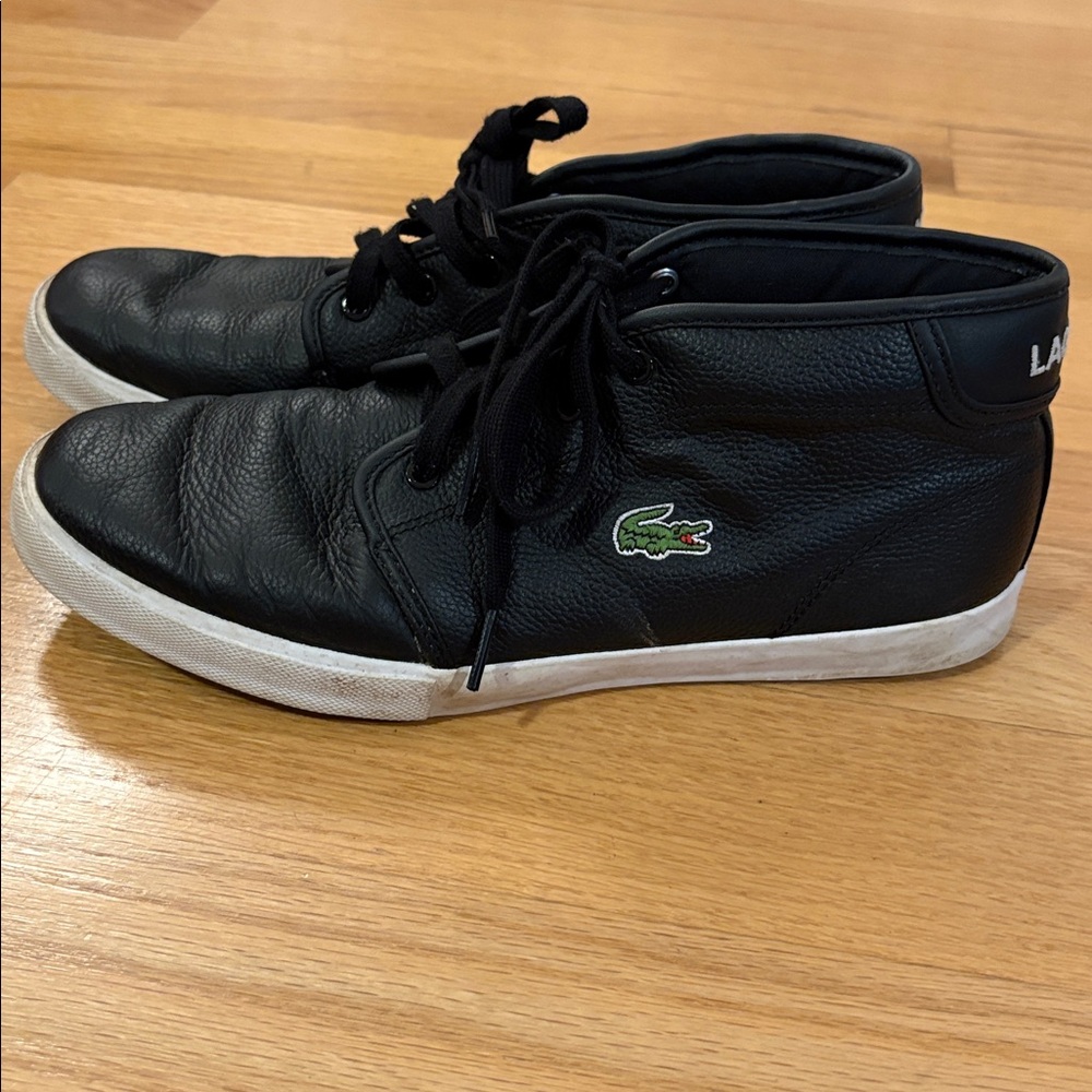 Lacoste black sneaker men's US 9